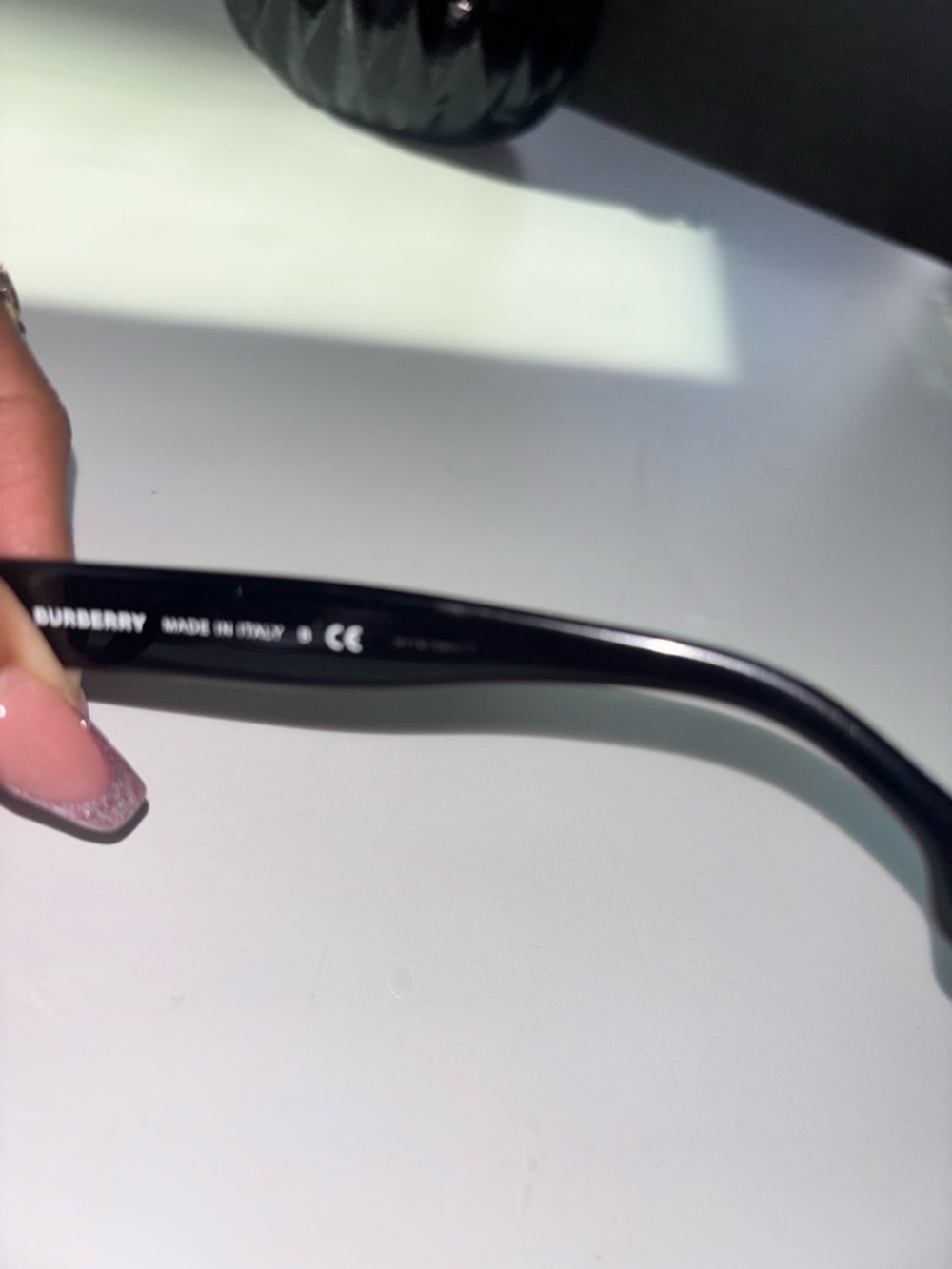 Burberry Black Cat-Eye Sunglasses with Dark Lenses - Picture 9 of 10